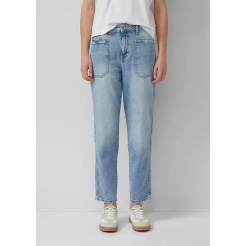 s.Oliver női mom fit farmernadrág-Ankle-High rise-Blue