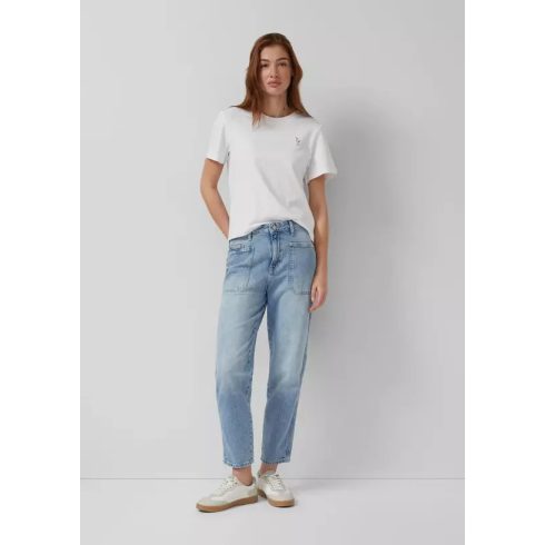 s.Oliver női mom fit farmernadrág-Ankle-High rise-Blue