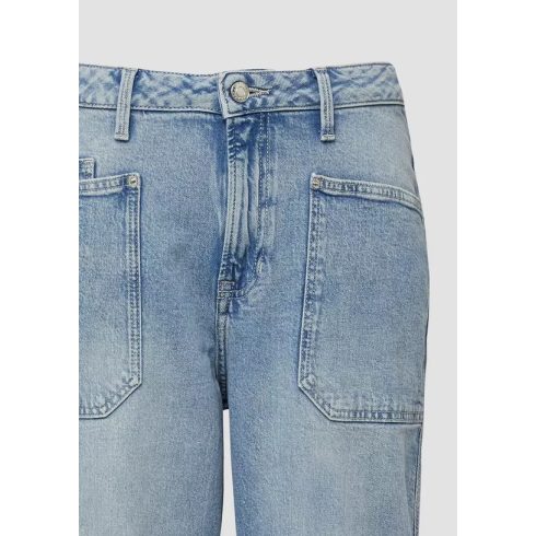 s.Oliver női mom fit farmernadrág-Ankle-High rise-Blue