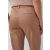 s.Oliver Black Label pamutszatén chino női nadrág-Cognac
