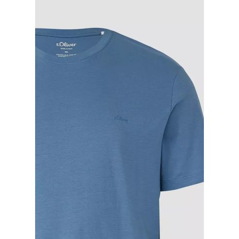 s.Oliver big size férfi póló-Blue