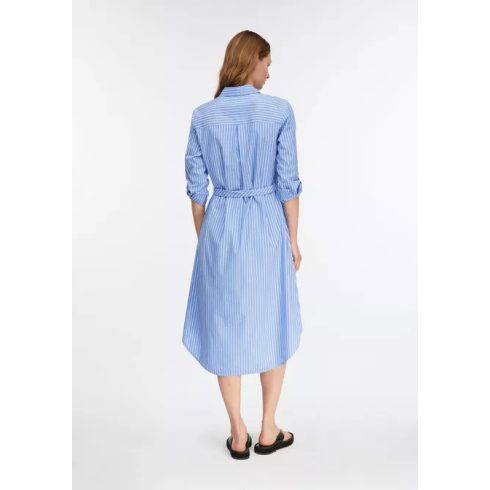 Comma női puplin ruha-Light Blue