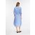 Comma női puplin ruha-Light Blue