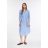 Comma női puplin ruha-Light Blue