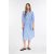 Comma női puplin ruha-Light Blue