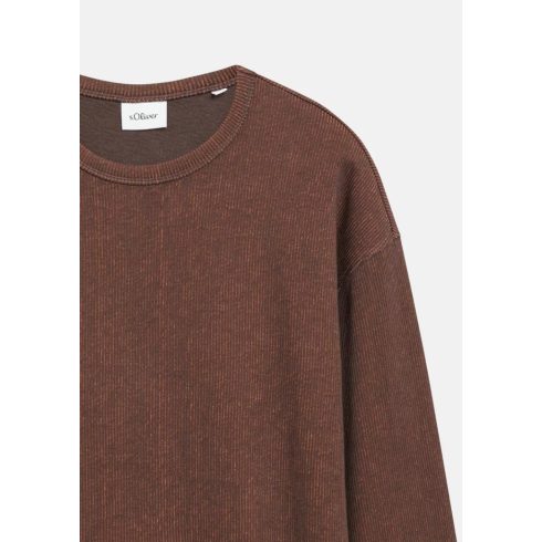 s.Oliver Férfi pulóver - Dark brown