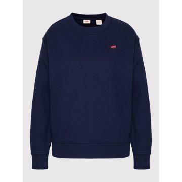   Levi's® Női pulóver - Standard Crewneck Sweatshirt  - Peacoat Blue