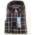 Eterna Férfi ing- Brow/Light Brow Checkered-Comfort Fit