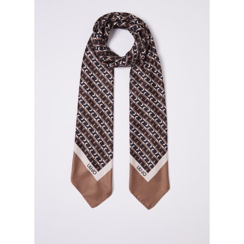 LIU•JO Női  monogramos kendő - Brown