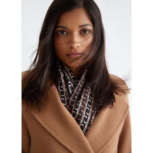 LIU•JO Női  monogramos kendő - Brown