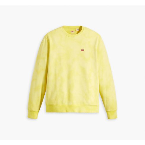 Levi's®  Férfi pulóver- Original Crew Full Coverage Finish - Yellow