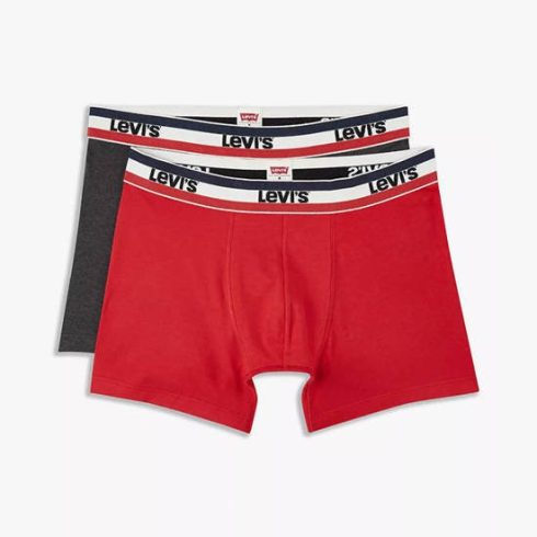 Levi's® férfi boxer-Red/Black-2 pack