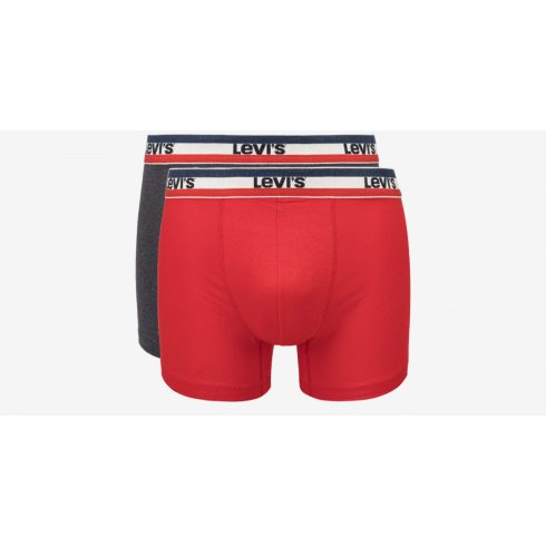 Levi's® férfi boxer-Red/Black-2 pack