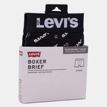 Levi's® Férfi boxer-Black/white-2 pack