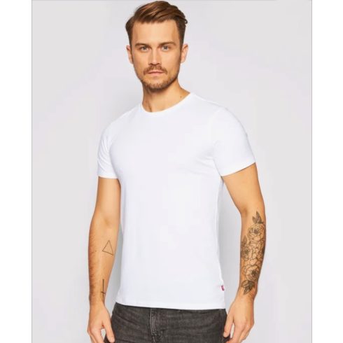 Levi's®  Férfi póló-Crew Neck-Custom Fit-White