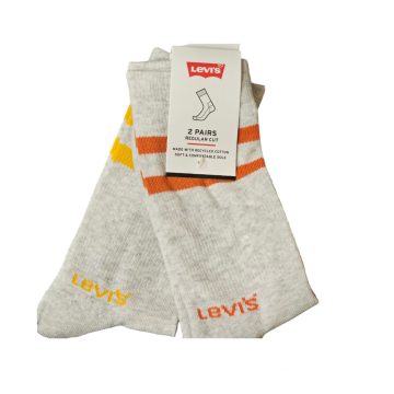 Levi's® Férfi zokni- Regular Cut Sport- Orange/Yellow