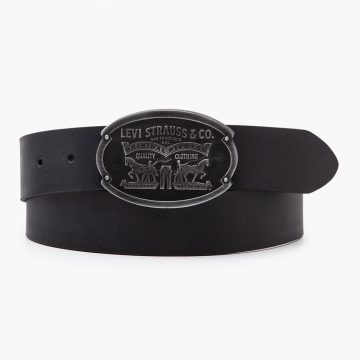 Levi's®  öv-Billi Plaque Belt- Black