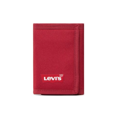 Levi's® pénztárca Batwing Trifold Wallet-Regular Red 