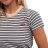 Levi's®  Női póló -Perfect Tee-multi Grunge Stripe
