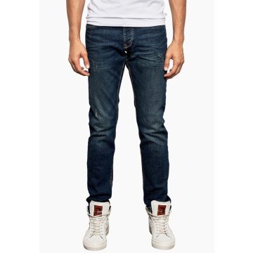 S.Oliver  Q/S Rick Slim Fit Férfi farmernadrág - Worn Blue