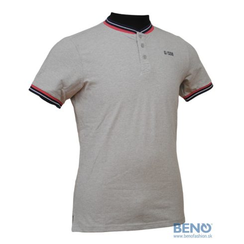 s.Oliver Férfi galléros póló-Grey