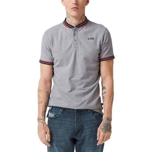 s.Oliver Férfi galléros póló-Grey