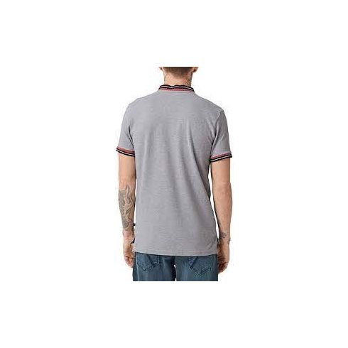 s.Oliver Férfi galléros póló-Grey