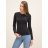   Levi's® Női hosszú ujjú póló - LS Baby Tee - Caviar