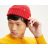 Levi's® sapka -Ribbed Beani - Brilliant Red