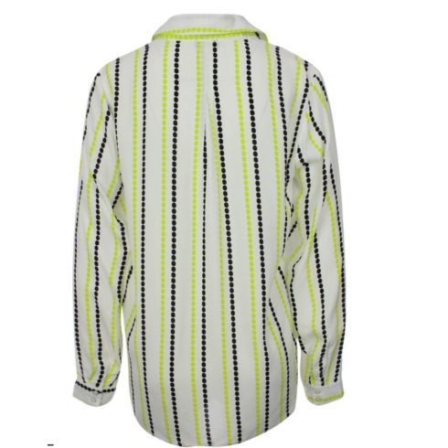 Kenny S.női ingblúz csíkos mintával-White