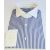 Pierre Cardin  Férfi ing-White/Blue-Slim Fit
