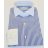 Pierre Cardin  Férfi ing-White/Blue-Slim Fit