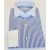 Pierre Cardin  Férfi ing-White/Blue-Slim Fit