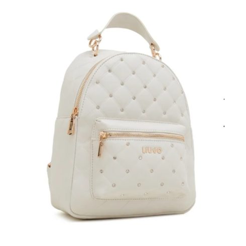 LIU•JO Női hátizsák- Backpack with Gemstones- Champagn