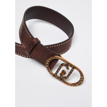 LIU•JO Női öv-HIPS BELT-Brown stone