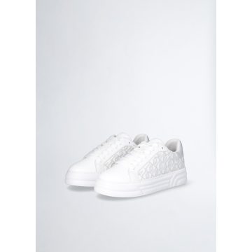 LIU•JO Női sneaker - Cleo 12 -with Rhinestone logo-White