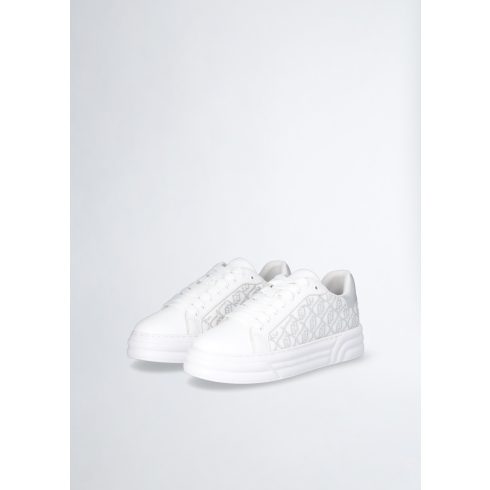 LIU•JO Női sneakers- Cleo 12 -with Rhinestone logo-White