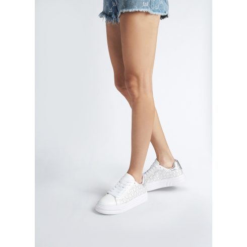LIU•JO Női sneaker - Cleo 12 -with Rhinestone logo-White
