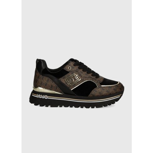 LIU•JO Női sneaker- MAXI WONDER 73 - Brown/Black