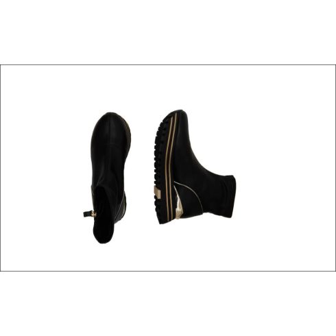 LIU•JO Női boka csizma - Maxi Wondet 64 - Mid Snea - Black