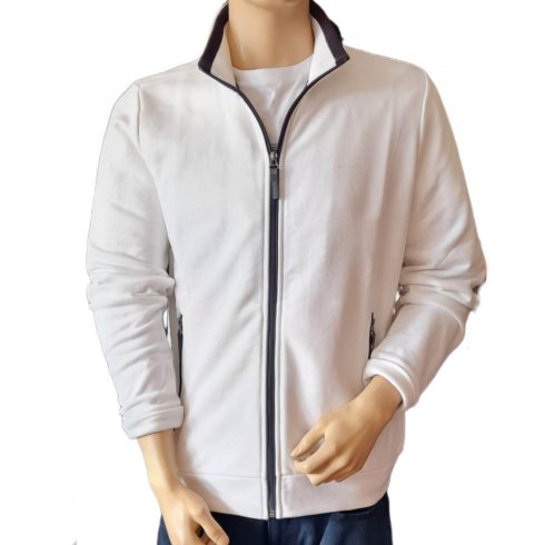 Pierre Cardin Travel Comfort® Férfi cipzáras felső- White 