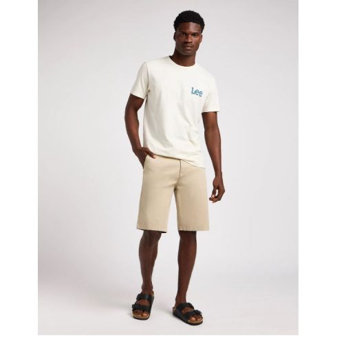 Lee Férfi Chino short-Regular - Stone