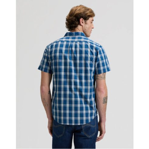 Lee ® Férfi rövid ujjú ing - Regular fit - Deep Sea Plaid