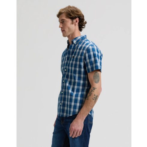 Lee ® Férfi rövid ujjú ing - Regular fit - Deep Sea Plaid