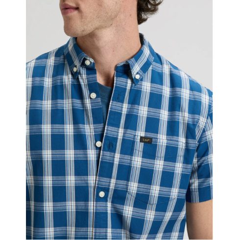 Lee ® Férfi rövid ujjú ing - Regular fit - Deep Sea Plaid