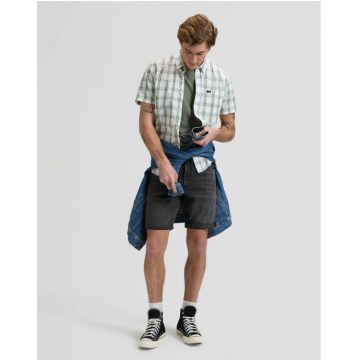   Lee ® Férfi rövid ujjú ing-Regular Fit - Desert Sage Safari Plaid