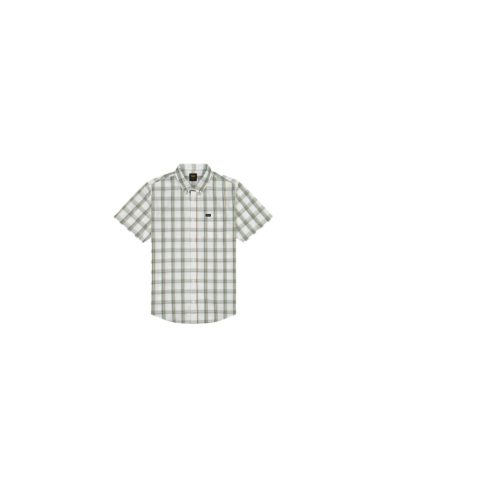 Lee ® Férfi rövid ujjú ing-Regular Fit - Desert Sage Safari Plaid