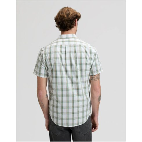Lee ® Férfi rövid ujjú ing-Regular Fit - Desert Sage Safari Plaid