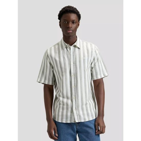 Lee ® Férfi rövid ujjú ing-Regular Fit - Lichen Cove Stripe
