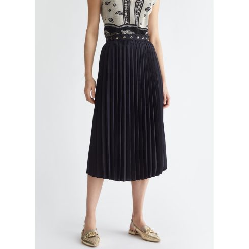 LIU•JO Női szoknya-Pleated-Nero